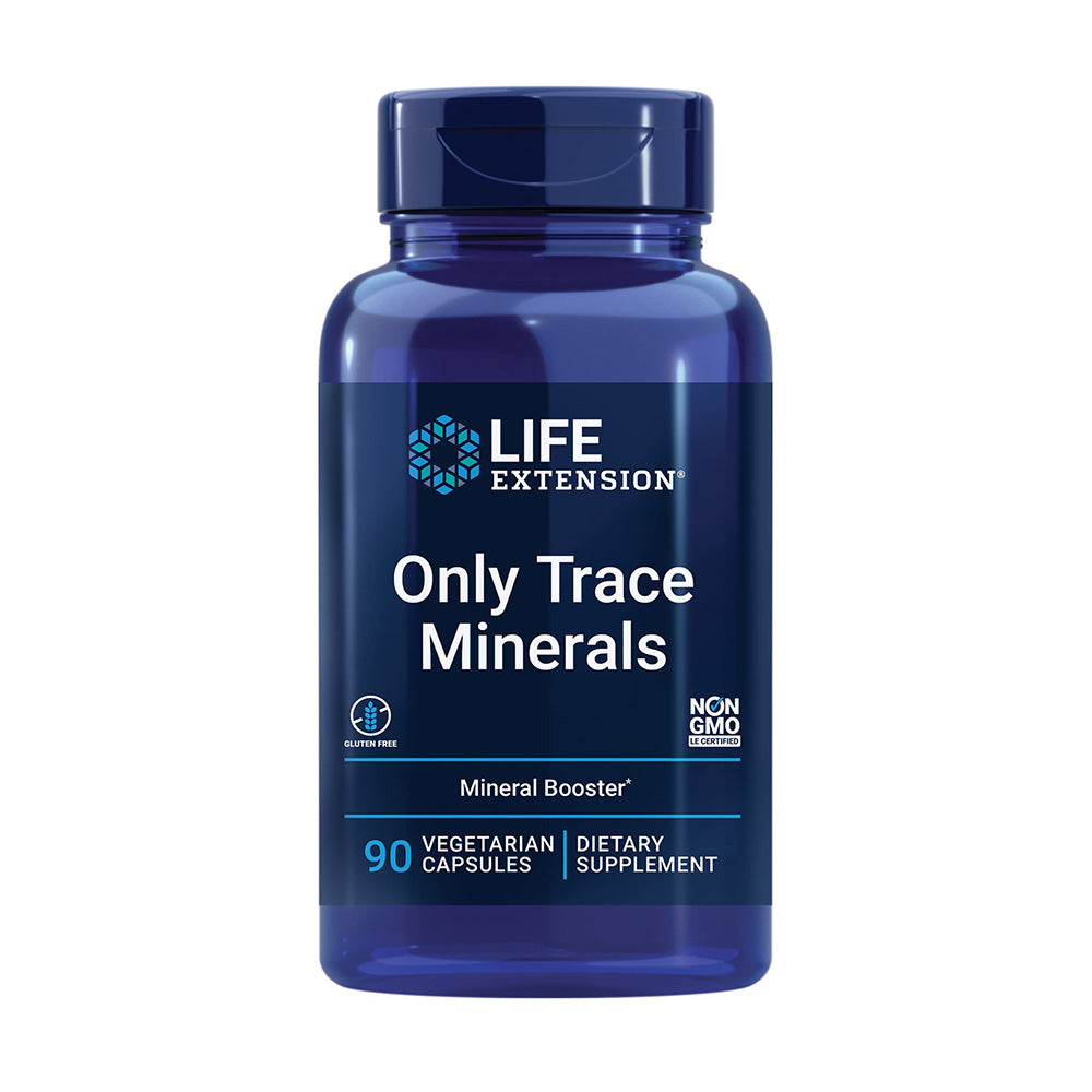 Life Extension Only Trace Minerals, 90 Veggie Capsules, Supports Immune Health