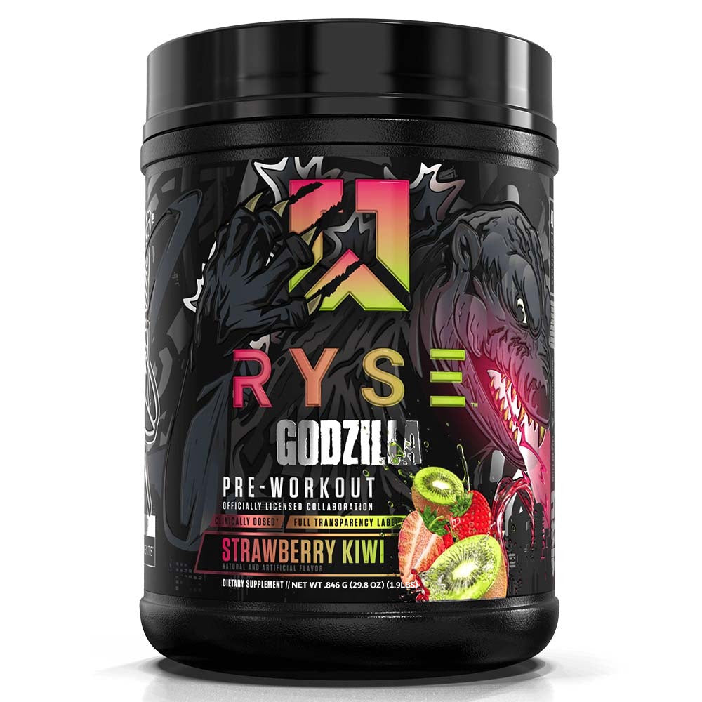 RYSE Godzilla Pre Workout, 1.9 LB, Pump & Energy, Strength & Focus