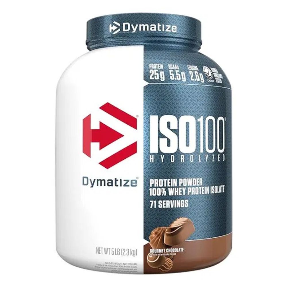 Dymatize ISO 100 Hydrolyzed whey protein isolate 5 LB, Gain in Muscle Size and Strength