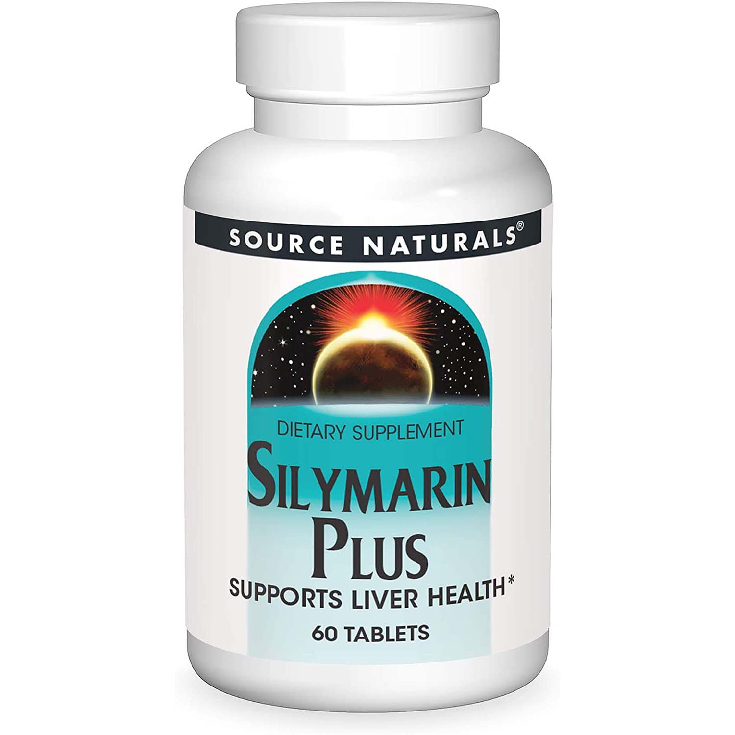 Source Naturals Silymarin Plus, 60 Tablets, Supports Liver Health, Detoxification