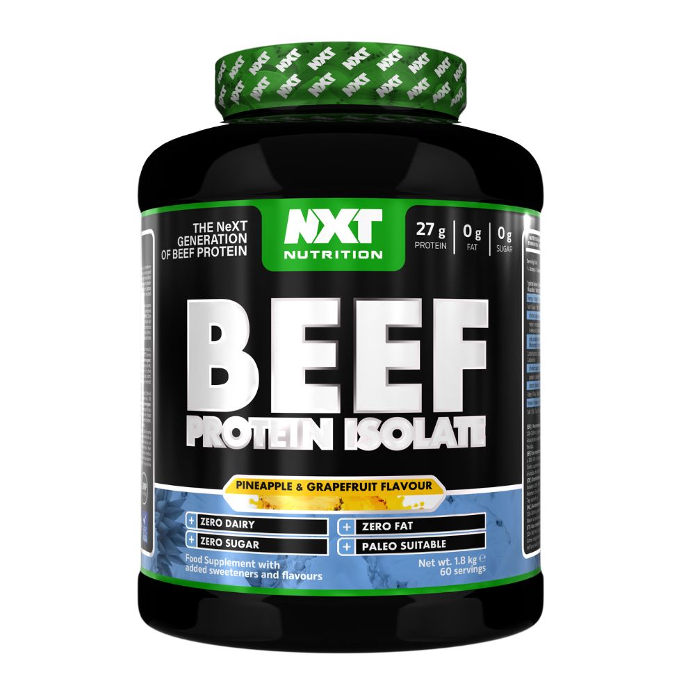 NXT Nutrition Beef Isolate, Pineapple & Grapefruit, 4 LB, High-Quality Protein