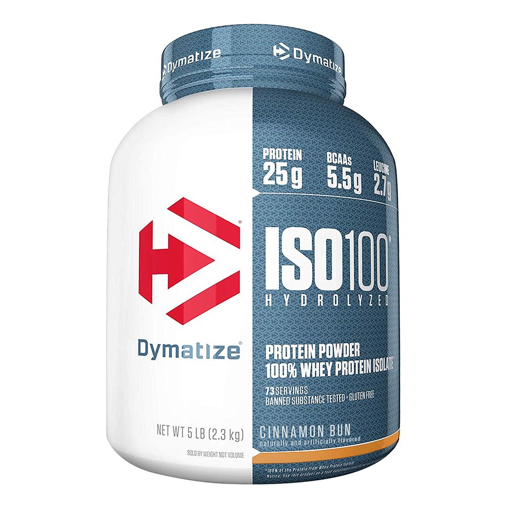 Dymatize ISO 100 Hydrolyzed whey protein isolate 5 LB, Gain in Muscle Size and Strength