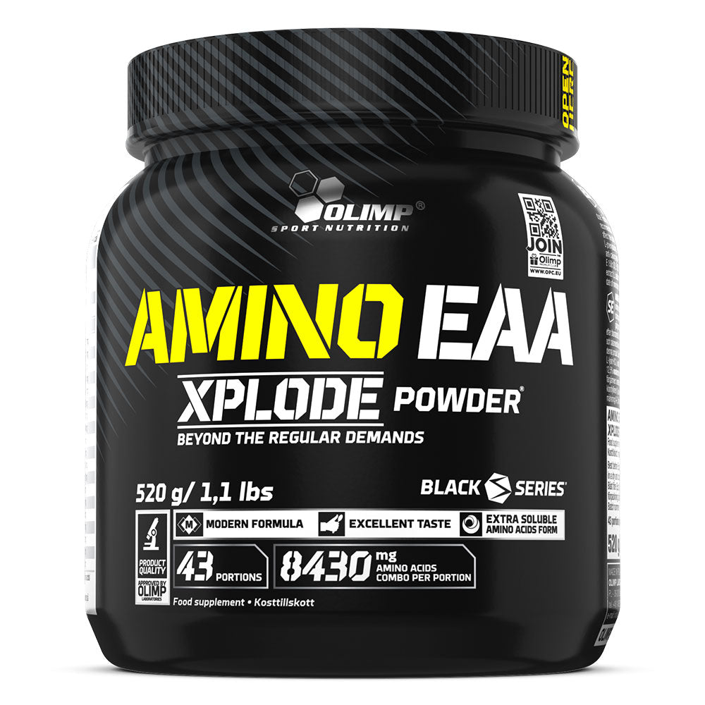 Olimp Sport Nutrition Amino EAA Xplode, Orange, 1.1 Lb, Muscle Growth, Supporting Recovery