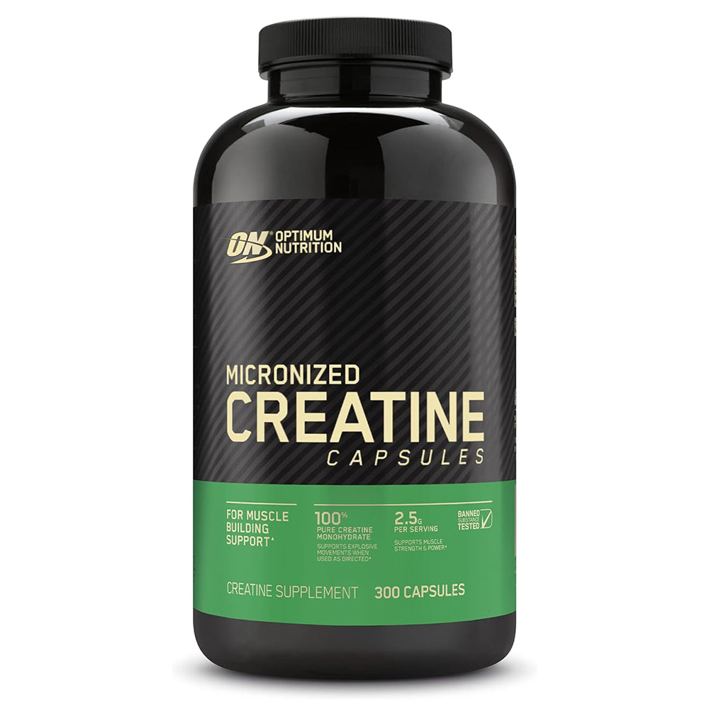 Optimum Nutrition Micronized Creatine Capsules, Pure Creatine Monohydrate