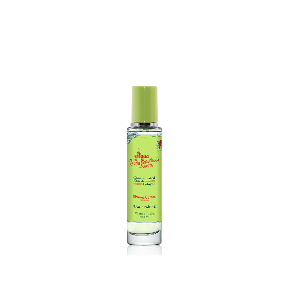 Alvarez Gomez Concentrated Eau De Cologne Spray, 30 Ml, Green And Natural Touch
