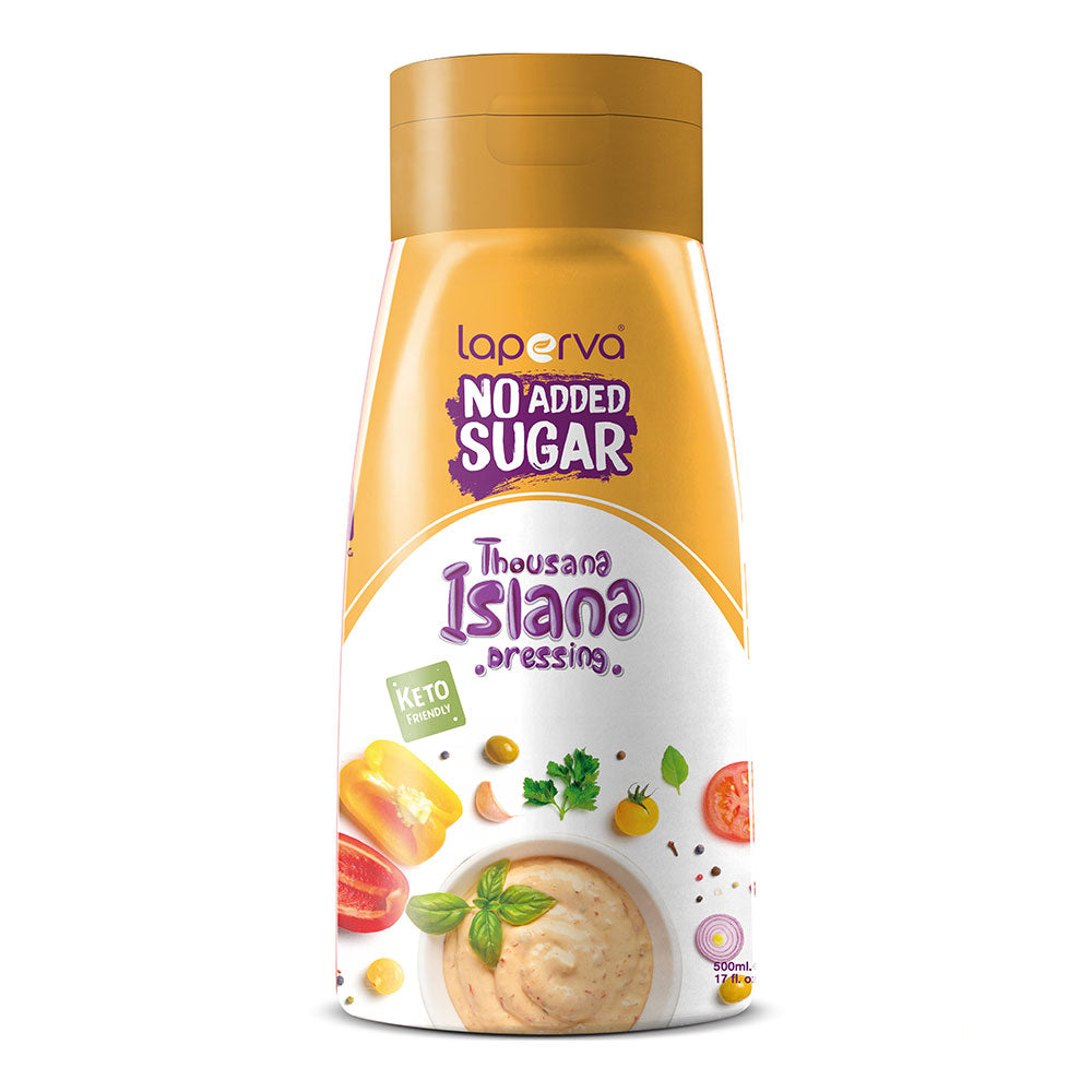 Laperva Thousand Island Dressing Sauce, 500 ML, No Add Sugar, Suitable for Vegetarians