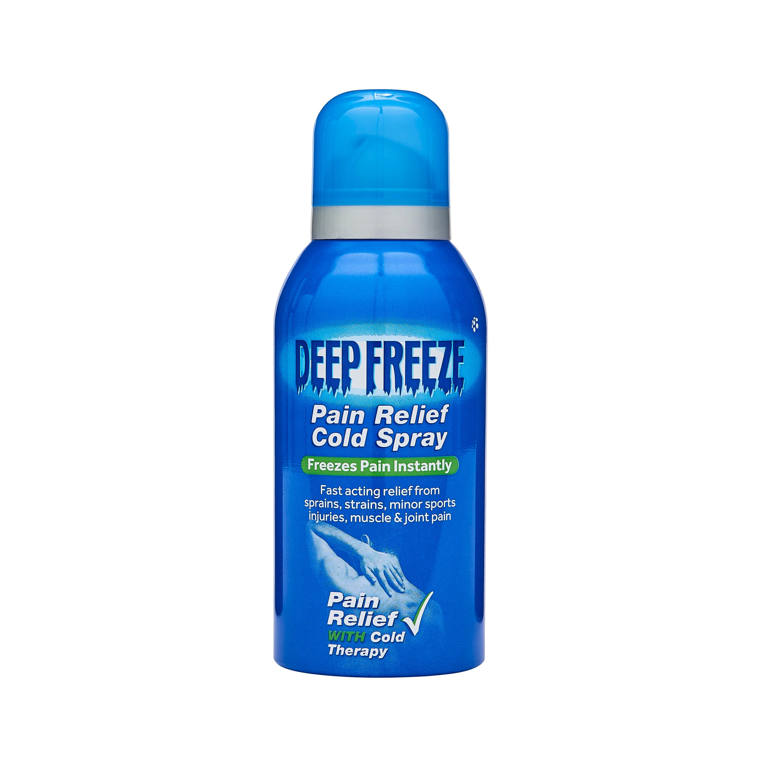 Deep Freeze Pain Relief Cold Spray, 150 ML, Freezes Pain Instantly, Fast Acting Relief From Sprains, Strains, Minor Sports
