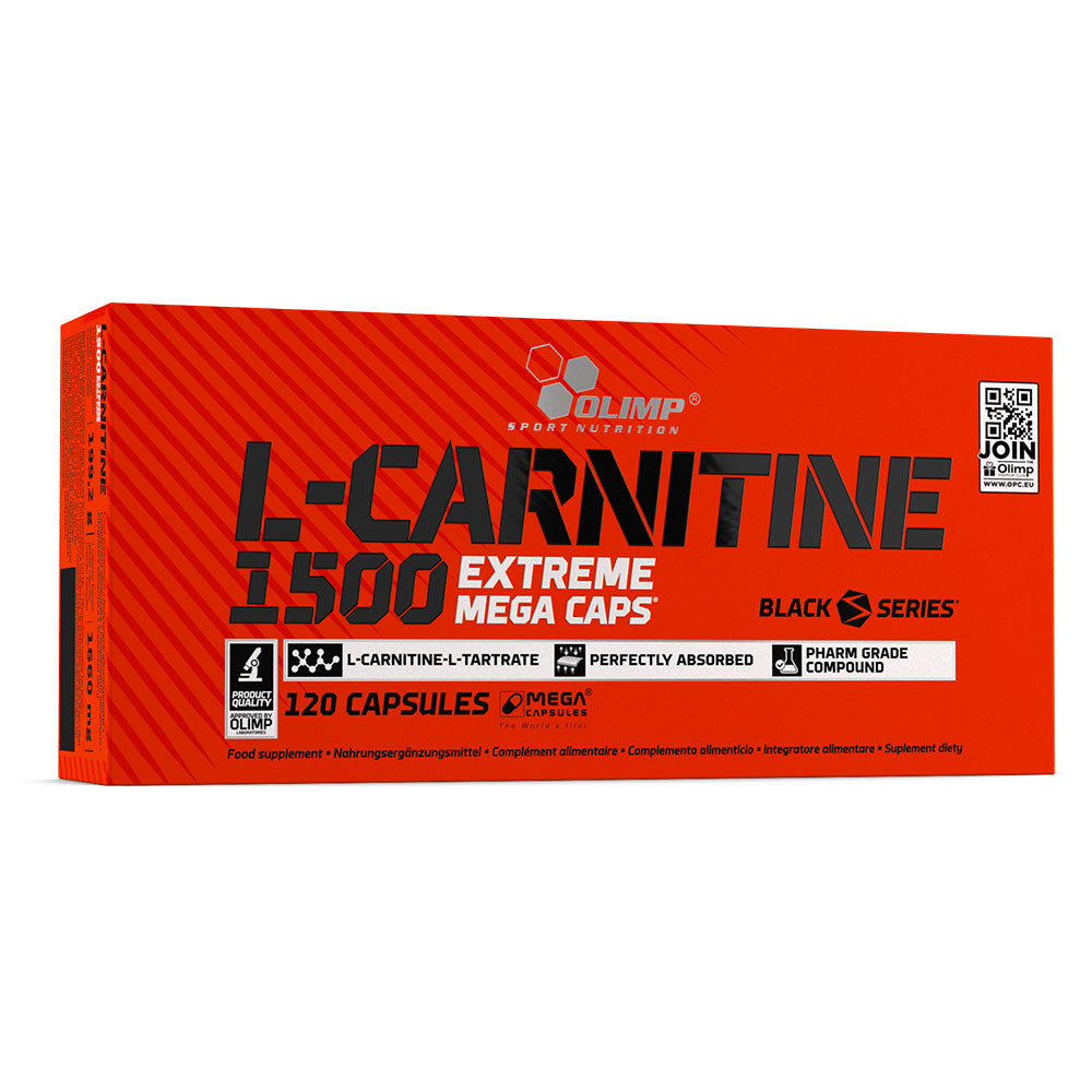 Olimp Sport Nutrition L-carnitine 1500 Extreme Mega, 120 Capsules, Control Body Weight