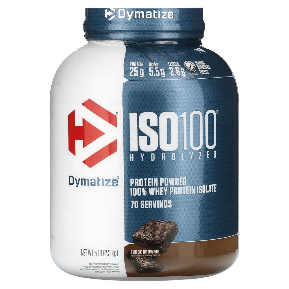 Dymatize ISO 100 Hydrolyzed whey protein isolate 5 LB, Gain in Muscle Size and Strength
