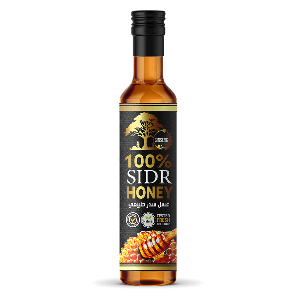 Bio Protection Certified 100% Natural Sidr Honey With Ginesing, 400 Gm
