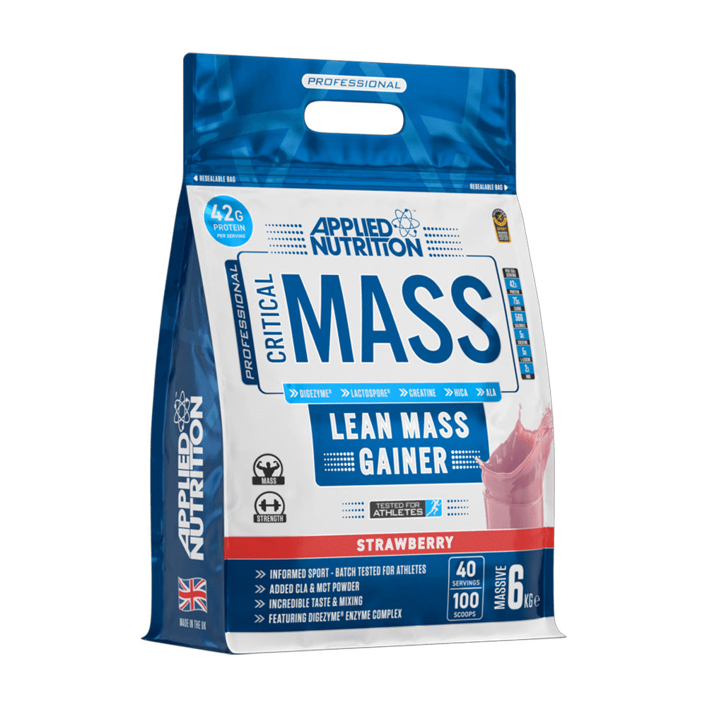 Applied Nutrition Critical Mass Lean Mass Gainz, 6 Kg, 42 G Protein Per Serving