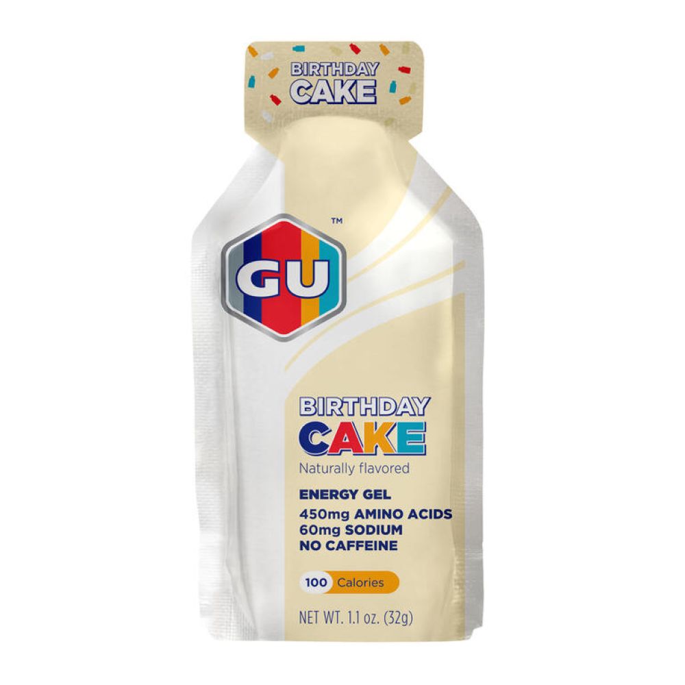 Gu Energy Gel, 1 Piece, Quick and Sustained Energy, Electrolyte Replacement
