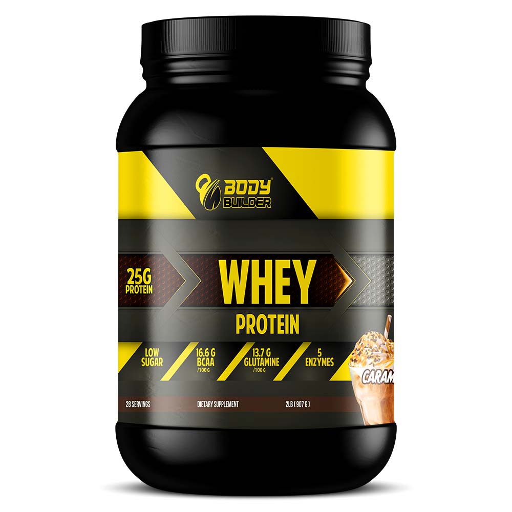 Body Builder Whey Protein, 2 LB, 25 g of Whey Protein Per 1 Scoop