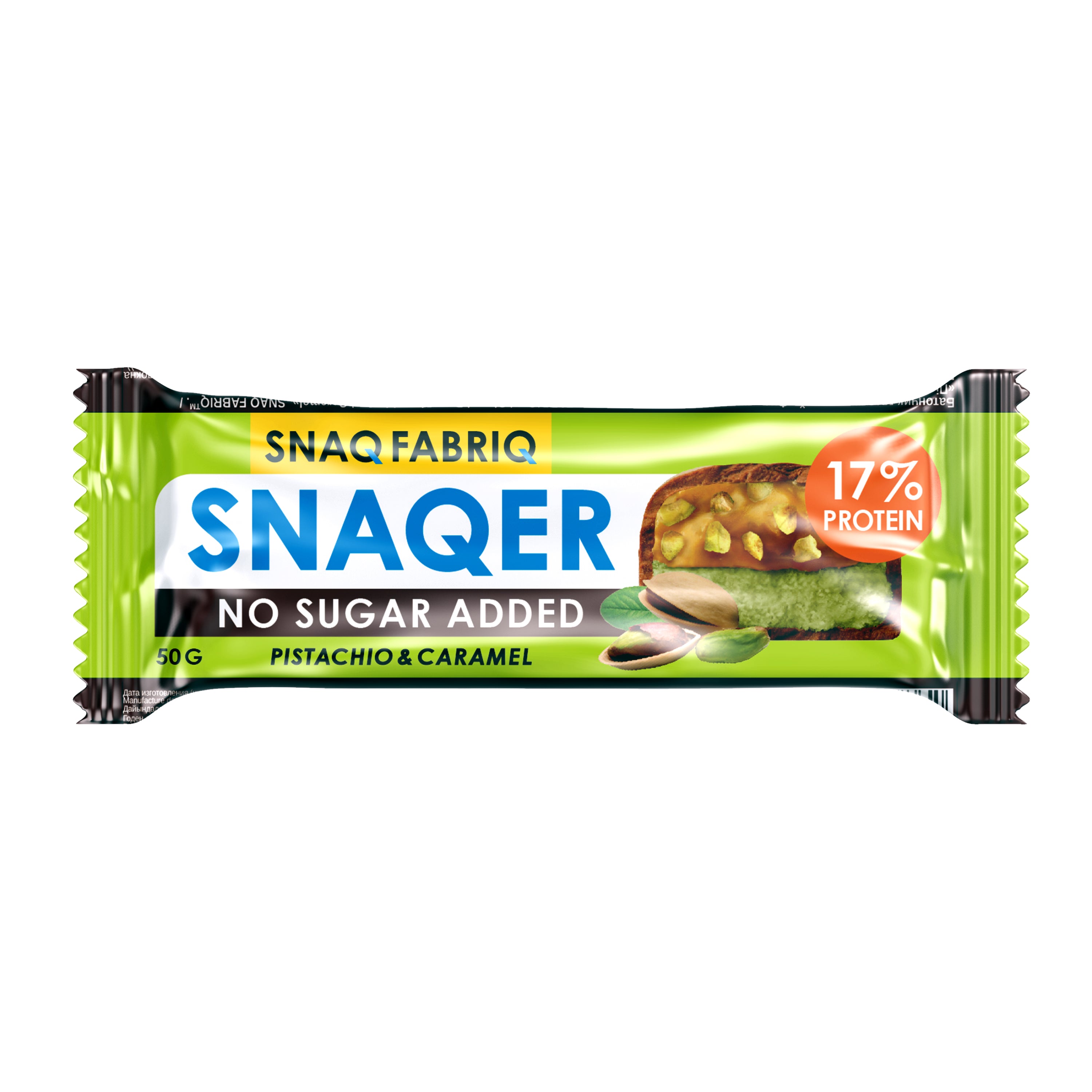 Snaq Fabriq Snaqer Protein Bar, 1 Bar, High Fiber, High Protein