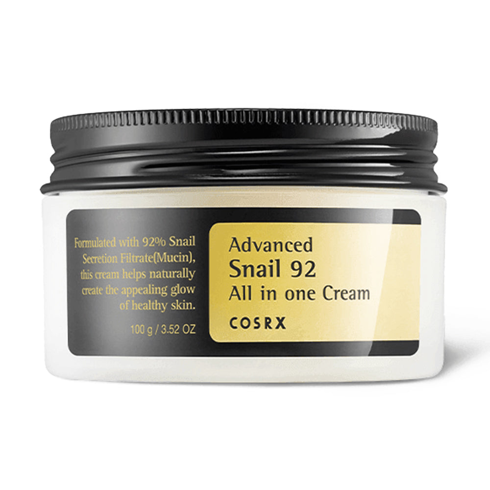 Cosrx Advanced Snail 92 All in One, 100 Gm, Anti-aging, Ideal for Sensitive and Irritated Skin