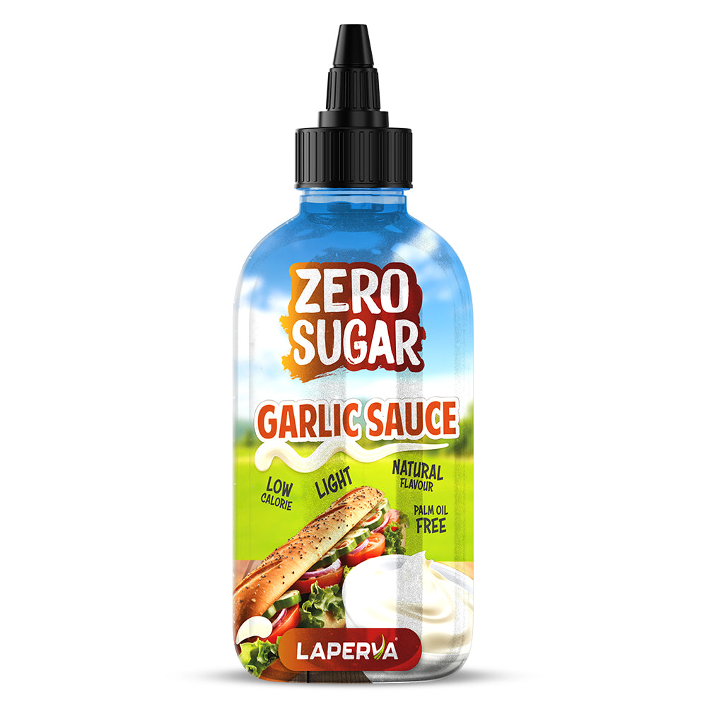 Laperva Zero Sugar Garlic Sauce, 290 Gm, Vegan, No Added Gluten, No Added Soy