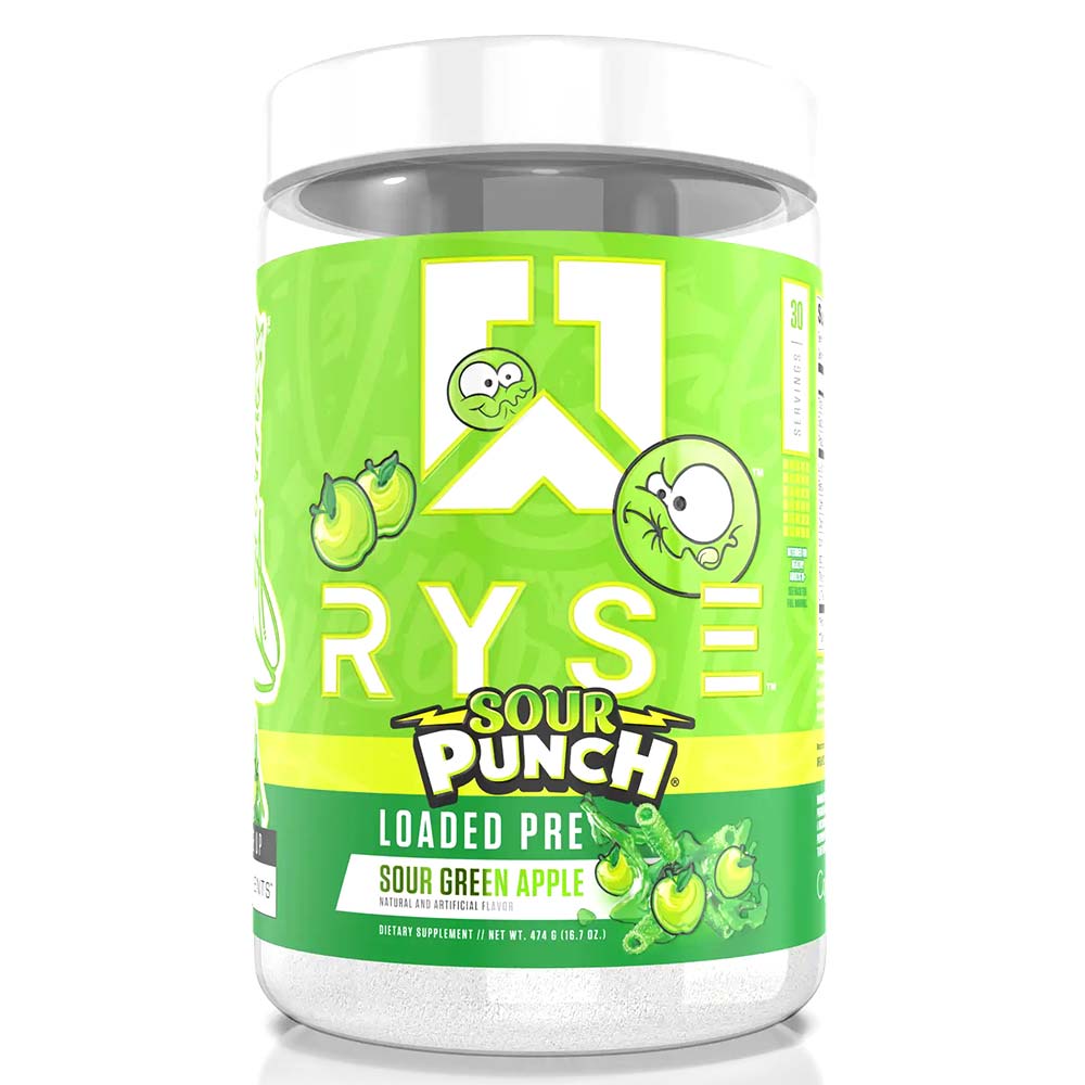RYSE Loaded Pre Workout, 30, Maximize Pump, Explosive Energy