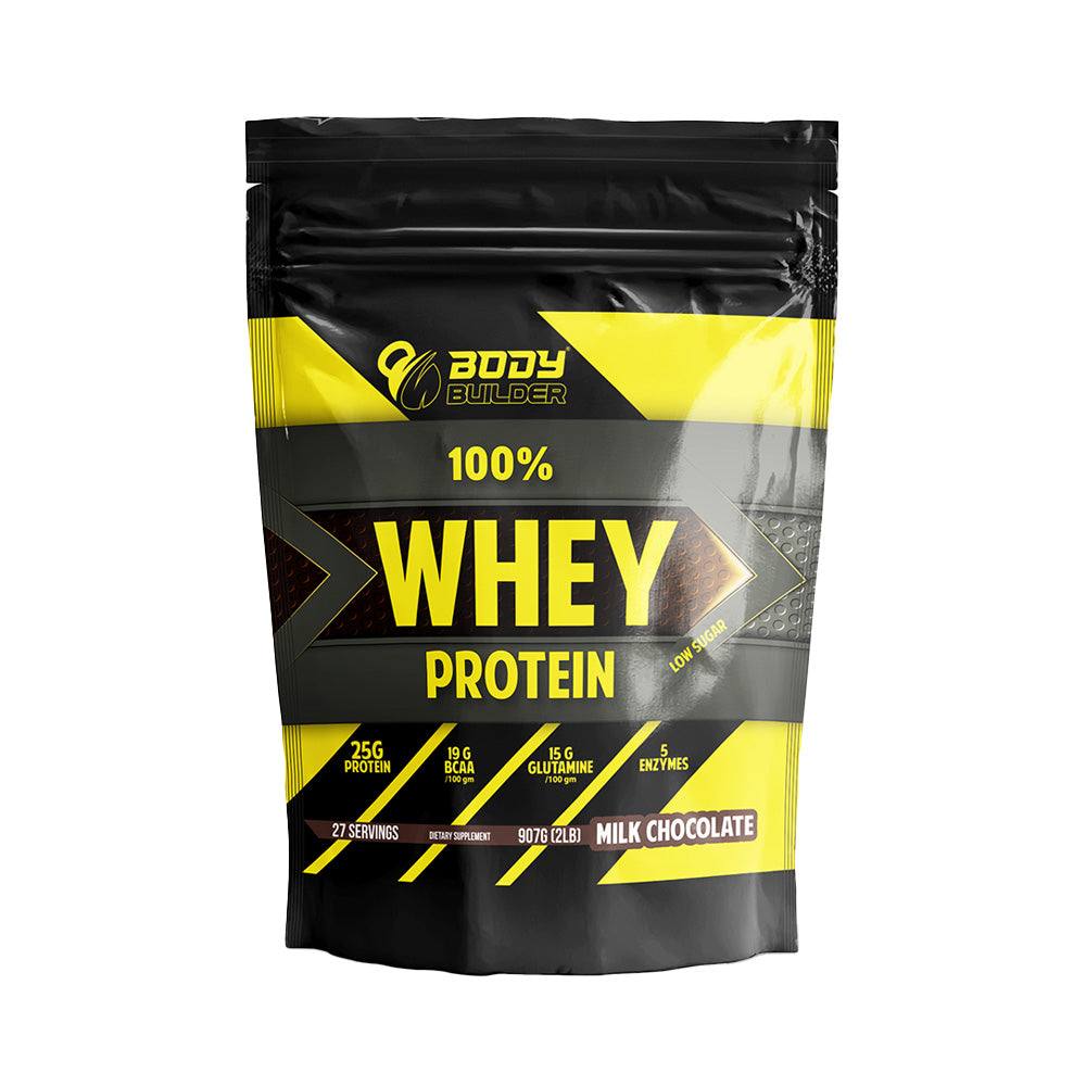 Body Builder Whey Protein, 2 LB, 25 g of Whey Protein Per 1 Scoop