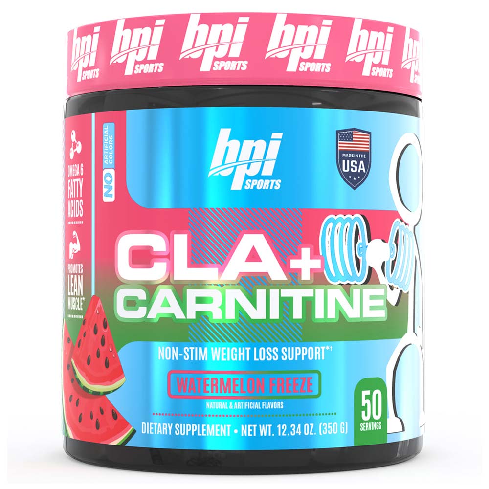 bpi Sports Cla Plus Carnitine, watermelon Freeze, 50, Boost Performance