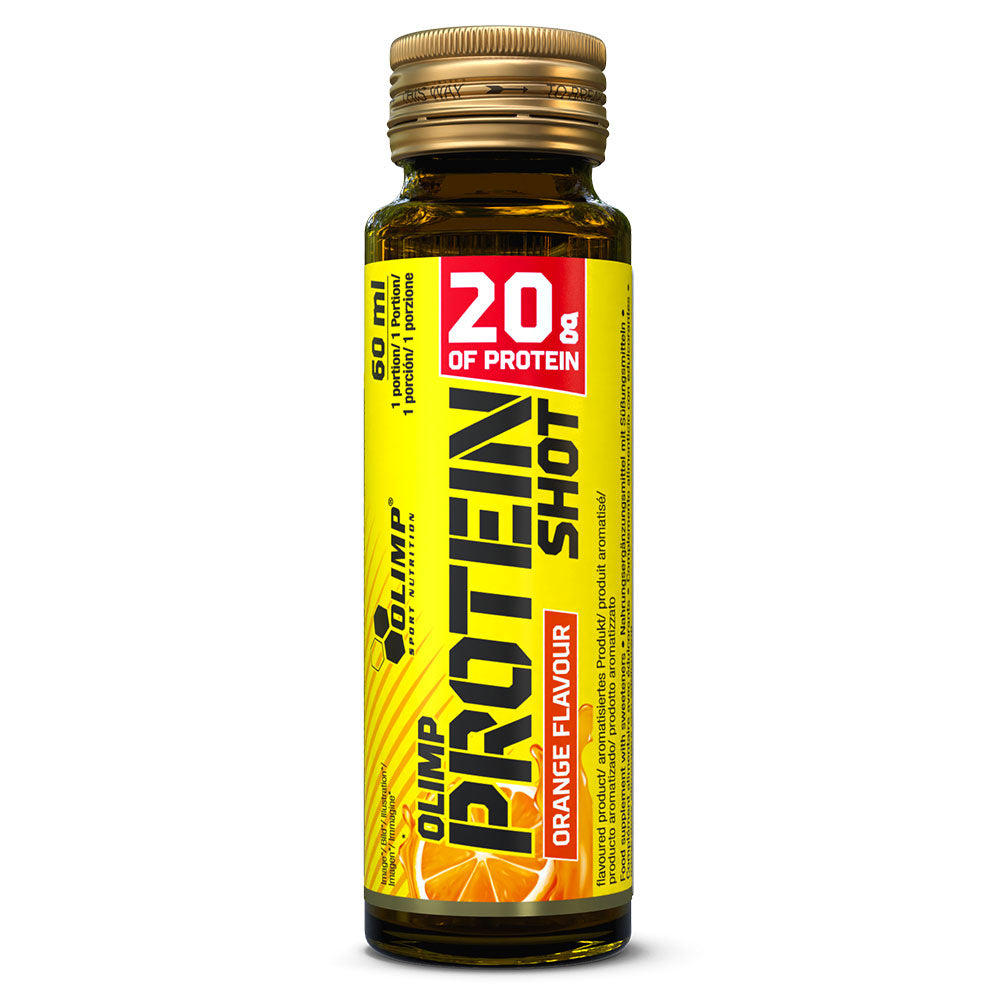 Olimp Sport Nutrition Protein Shot, Orange, 60 ML, 20g of Protein Per Shot