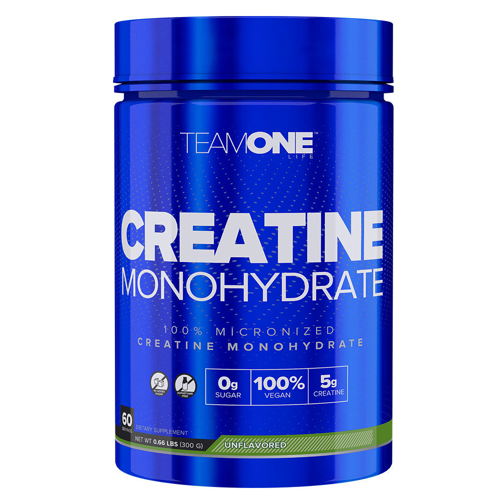 Team One Pure Creatine Monohydrate, 300 Gm, Boosts Exercise Power