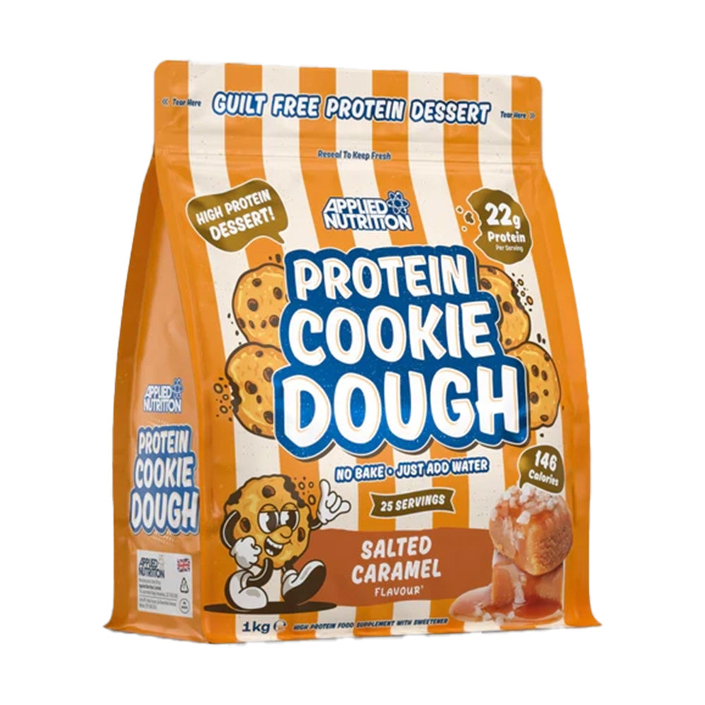 Applied Nutrition Protein Cookie Dough, 1 kg, 22g grass-fed whey & collagen per serving