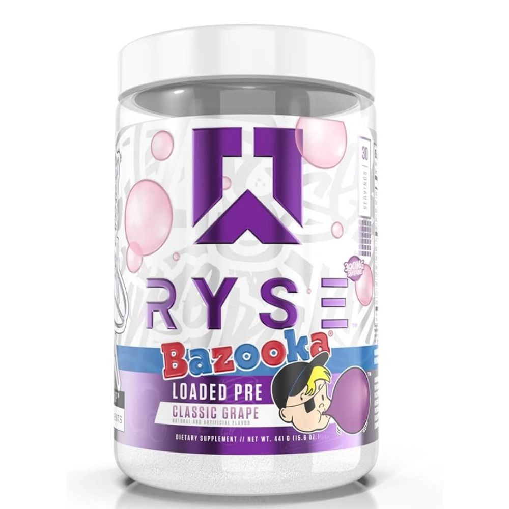 RYSE Loaded Pre Workout, 30, Maximize Pump, Explosive Energy