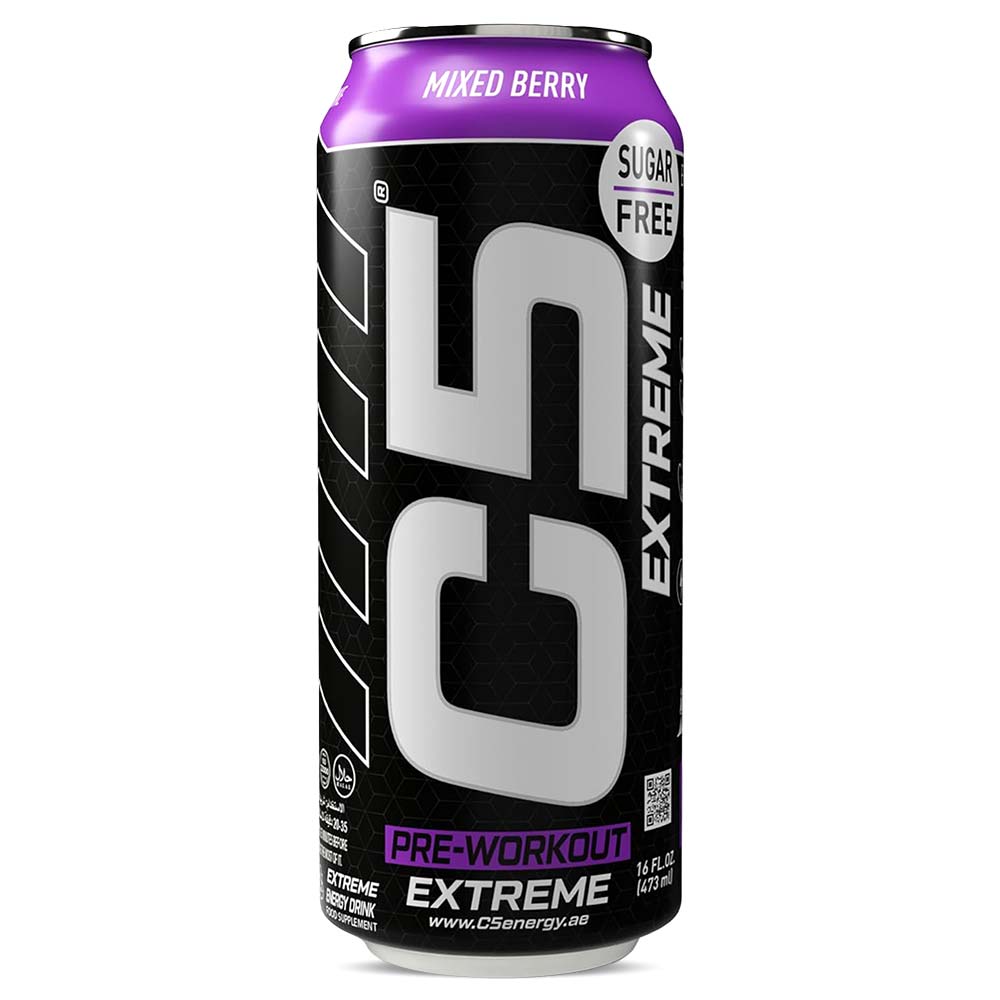 C5 Extreme Pre-workout Drink, 473 Ml, Focus. Strength. Endurance