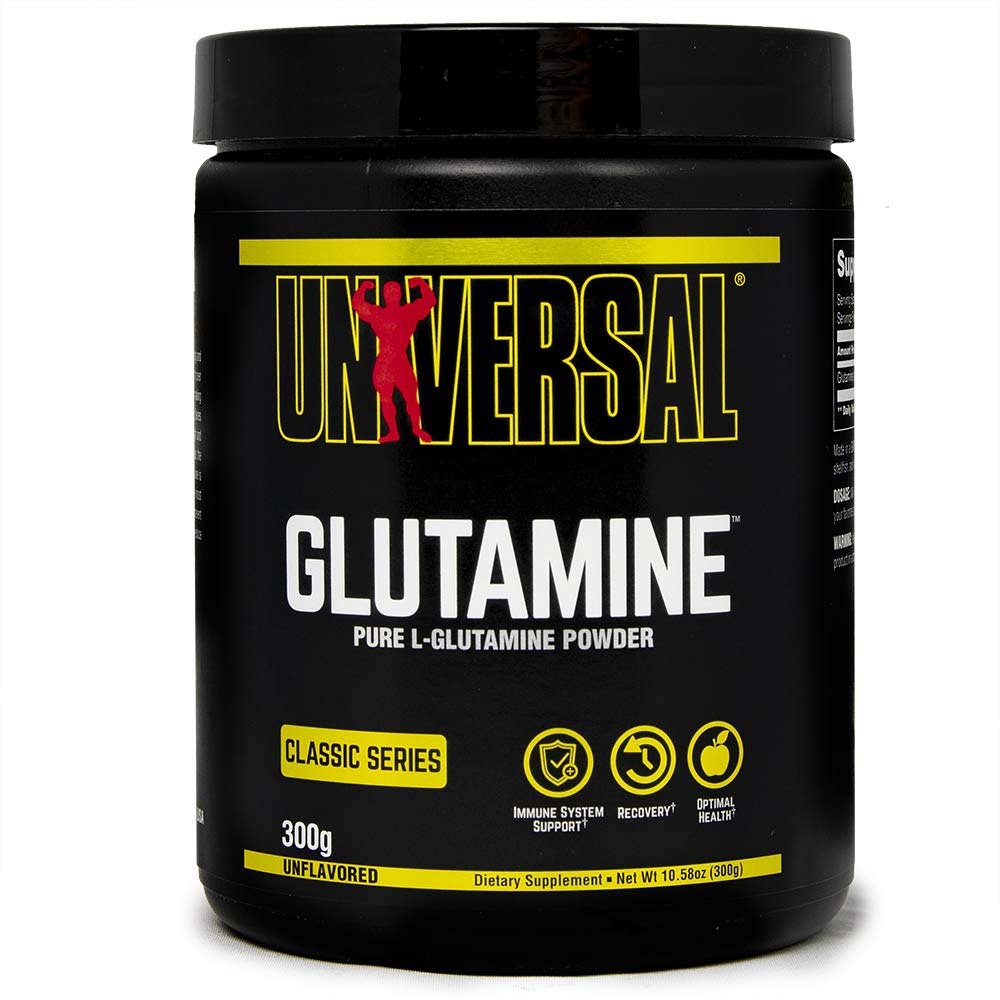 Universal Nutrition Glutamine, Unflavored, 300 Gm, 5000mg Glutamine Scoop