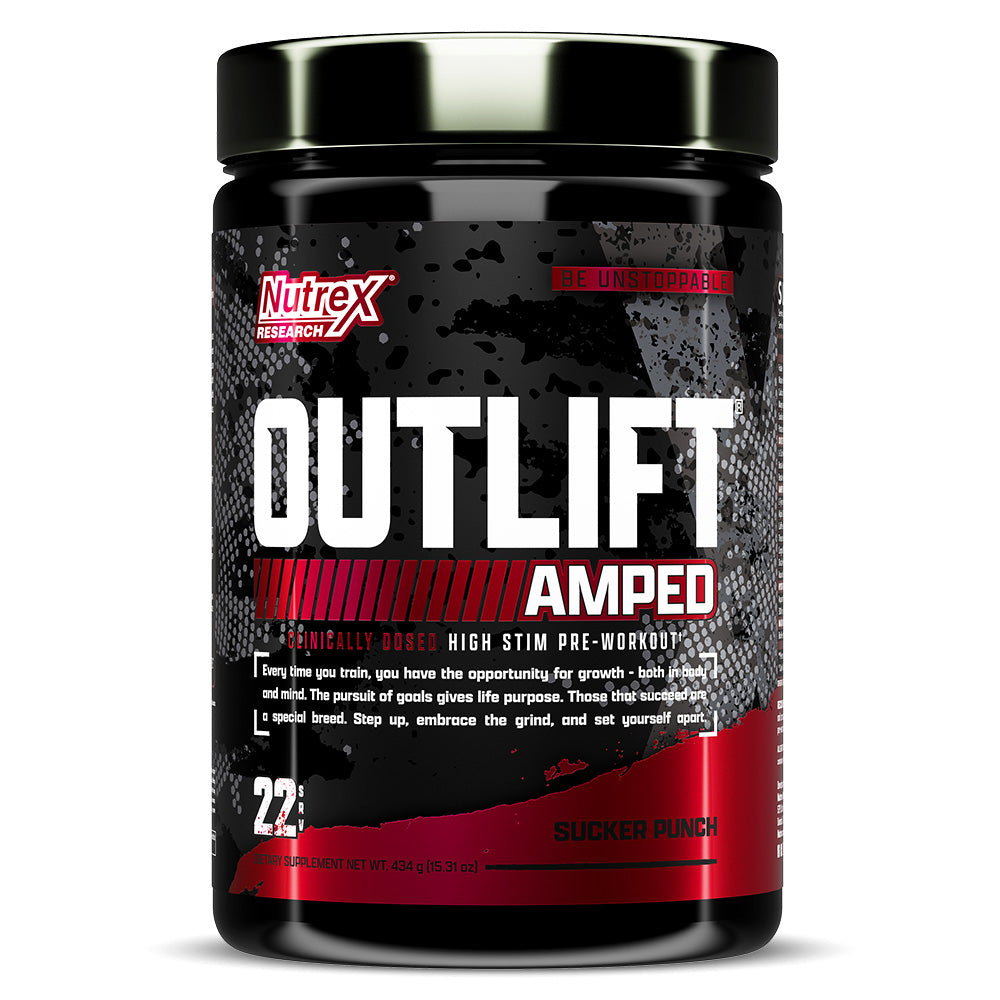 Nutrex Research Outlift Amped, 22, Explosive Energy Boost