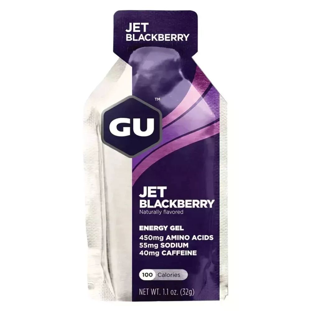 Gu Energy Gel, 1 Piece, Quick and Sustained Energy, Electrolyte Replacement
