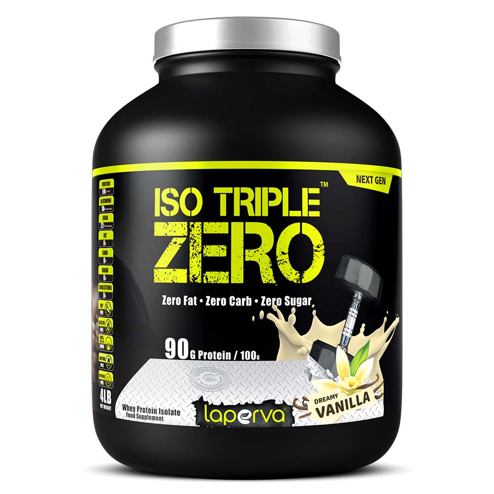 Laperva Iso Triple Zero Next Generation Whey Protein, 4 LB