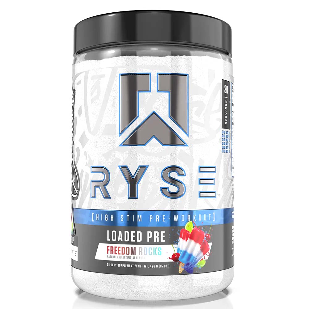 RYSE Loaded Pre Workout, 30, Maximize Pump, Explosive Energy