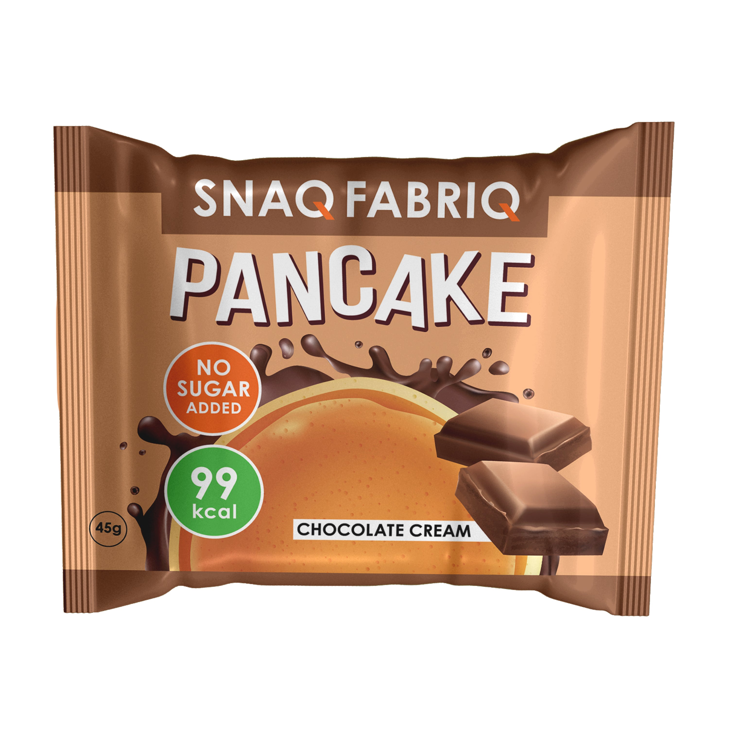 Snaq Fabriq Pancake, 1 Piece, No Added Sugar, Low Calories