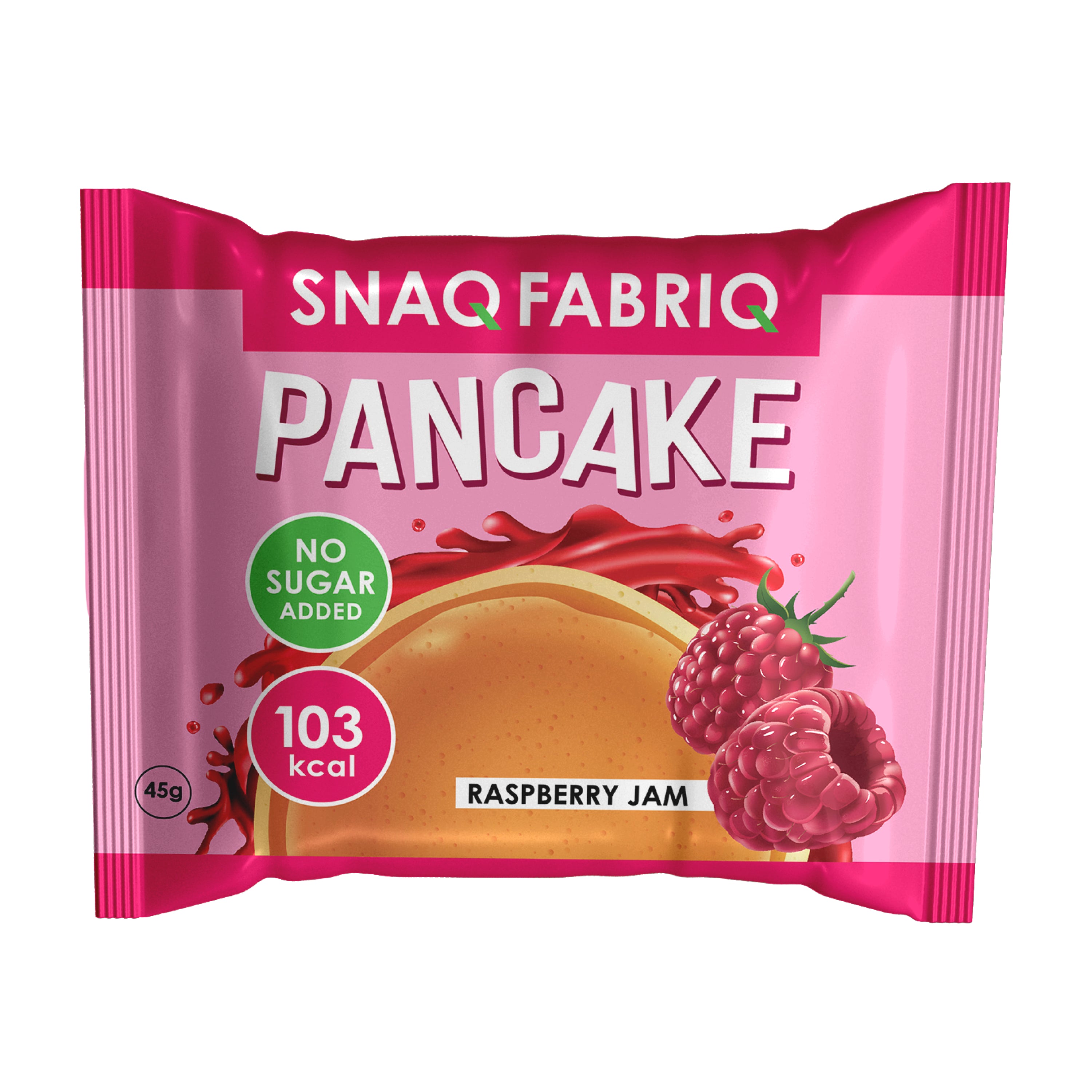 Snaq Fabriq Pancake, 1 Piece, No Added Sugar, Low Calories