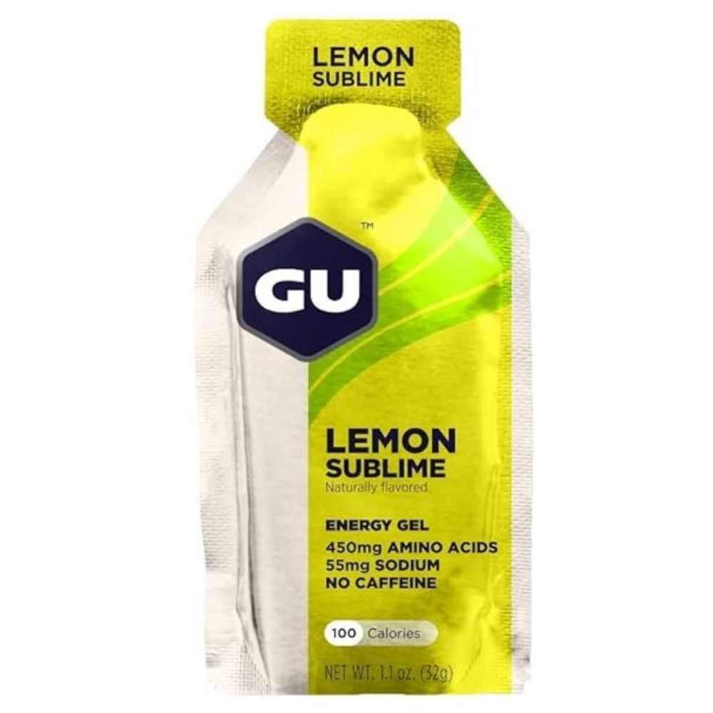 Gu Energy Gel, 1 Piece, Quick and Sustained Energy, Electrolyte Replacement