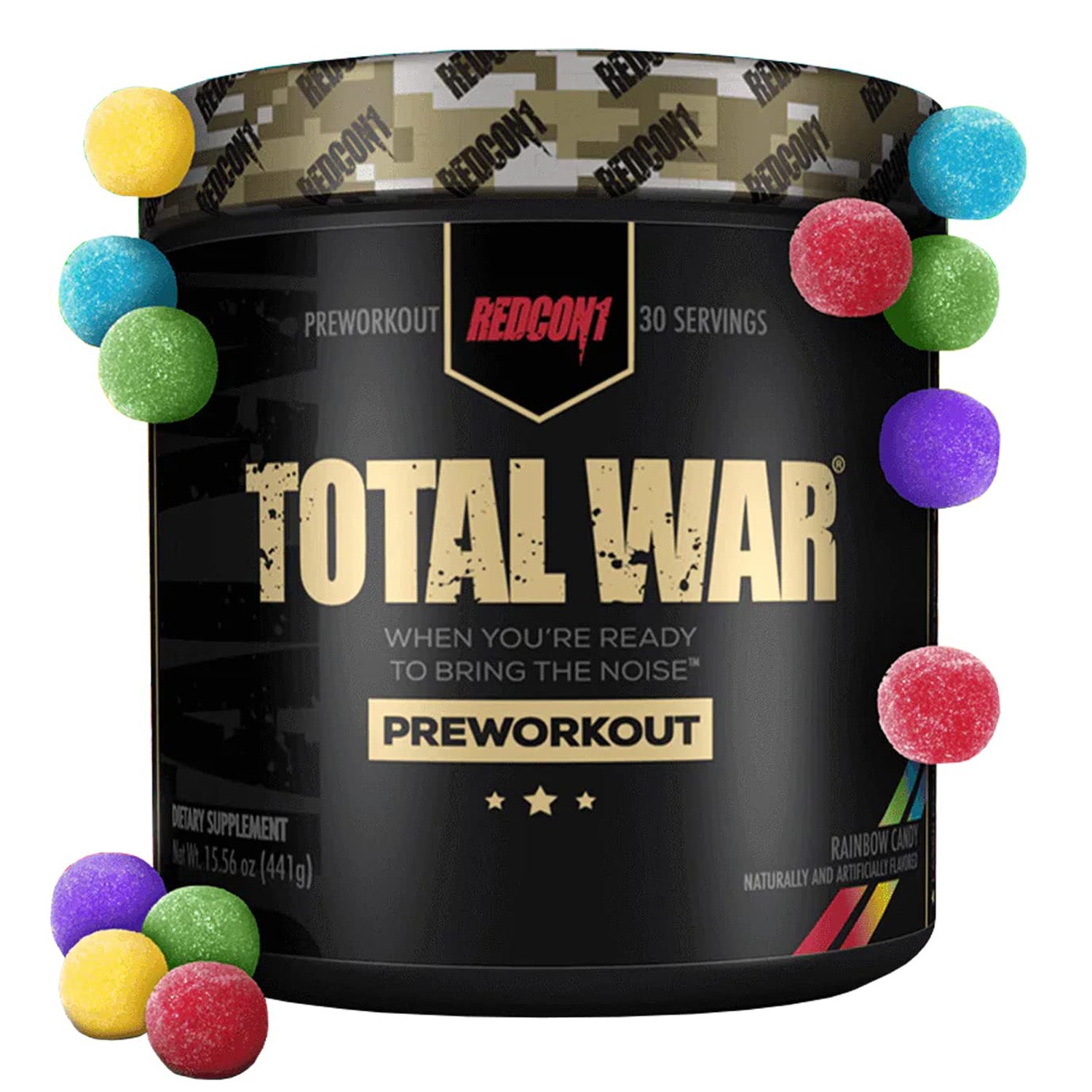 Redcon1 Total War, 30, 320mg Caffeine Per serving, Improve Metabolic Function