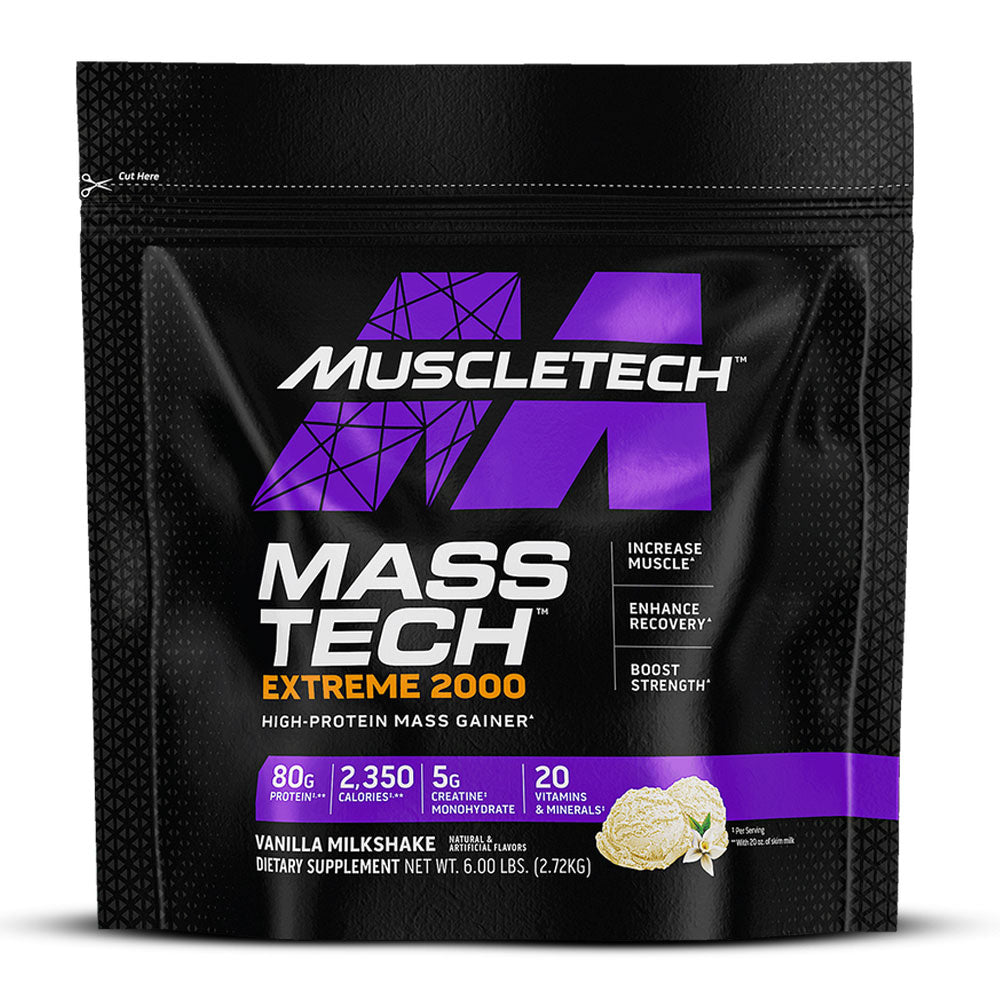 Muscletech Mass Tech Extreme 2000,6 LB, Contains a Massive 2,000 Calories Per Serving