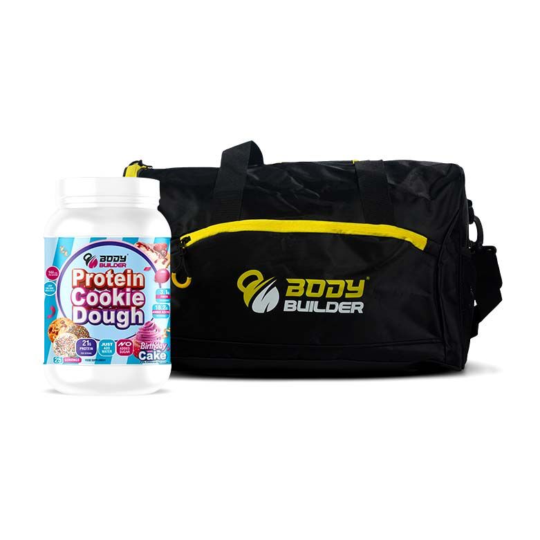 BODY BUILDER COOKIE DOUGH , DUFFEL BAG