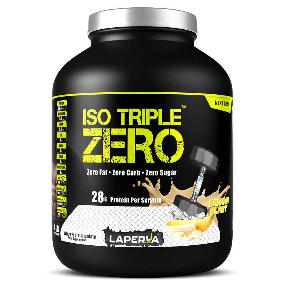Laperva Iso Triple Zero Next Generation Whey Protein, 4 LB