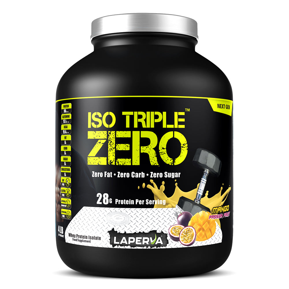 Laperva Iso Triple Zero Next Generation Whey Protein, 4 LB