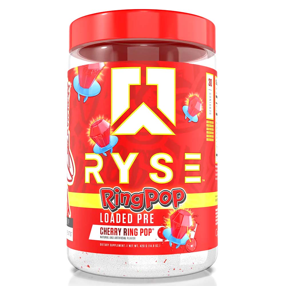RYSE Loaded Pre Workout, 30, Maximize Pump, Explosive Energy