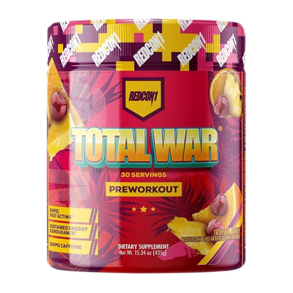 Redcon1 Total War, 30, 320mg Caffeine Per serving, Improve Metabolic Function