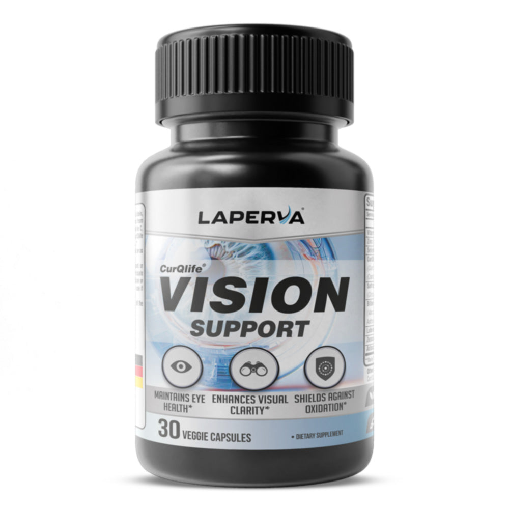 Laperva Vision Support, Unflavored, 30 Veggie Capsules, Supports Eye Health