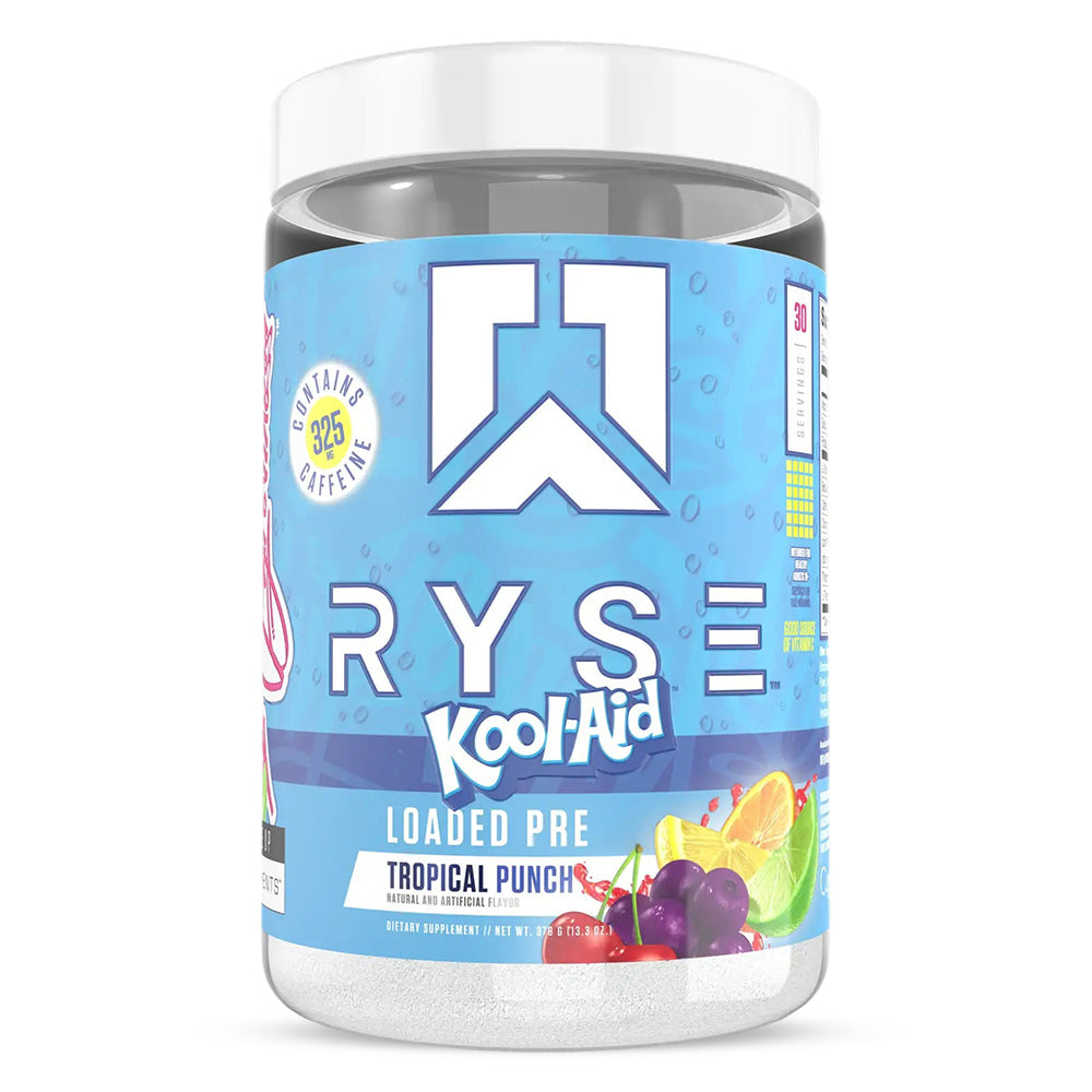 RYSE Loaded Pre Workout, 30, Maximize Pump, Explosive Energy