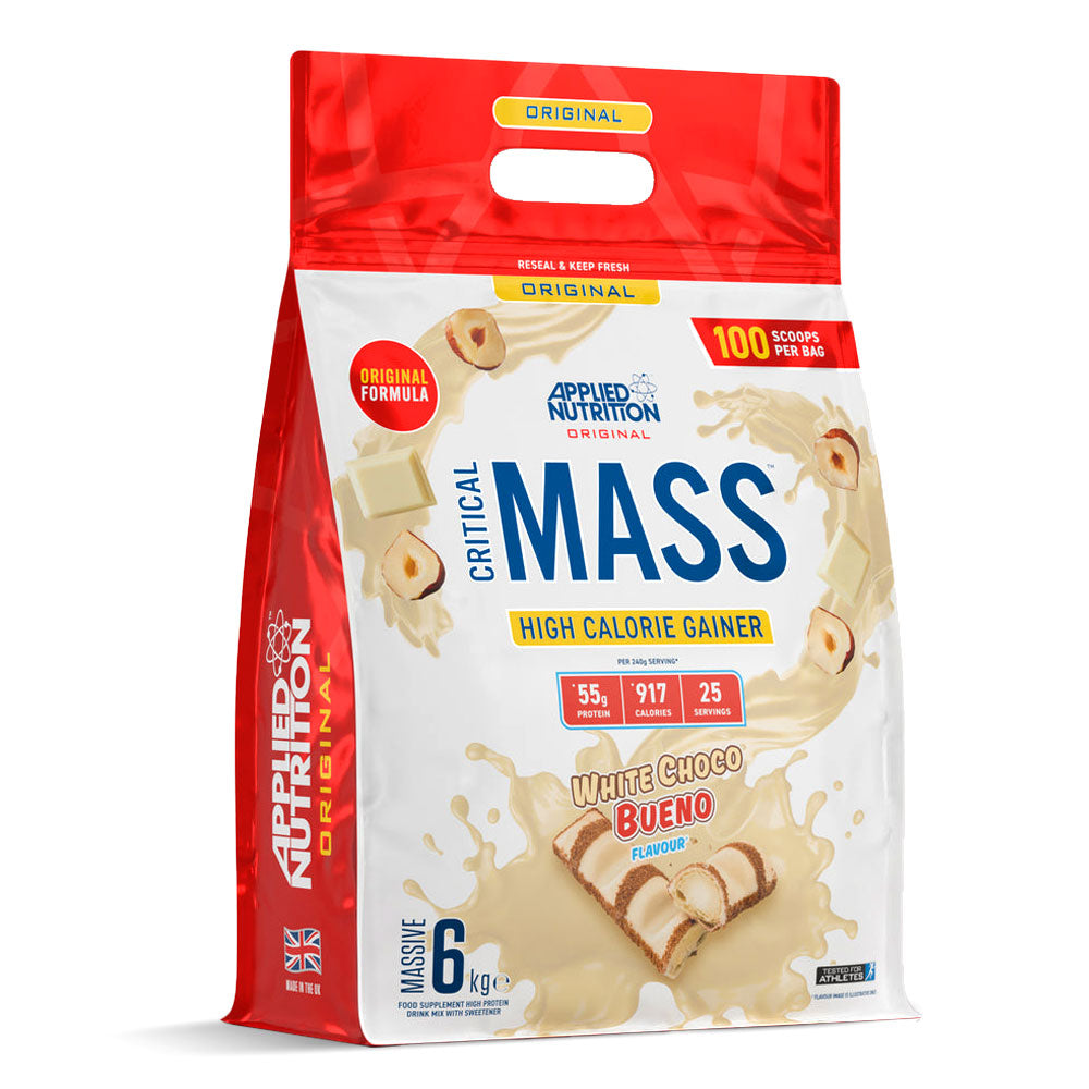 Applied Nutrition Original Formula Critical Mass, 6 Kg, More 900 Kcal Per Serving