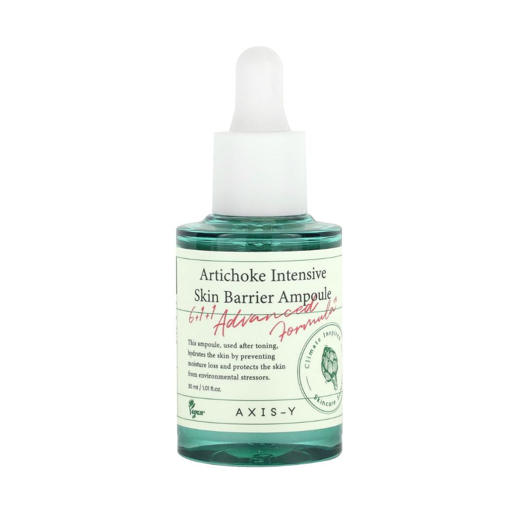 AXIS-Y Artichoke Intensive Skin Barrier Ampoule, 30 Ml, Hydrates the Skin