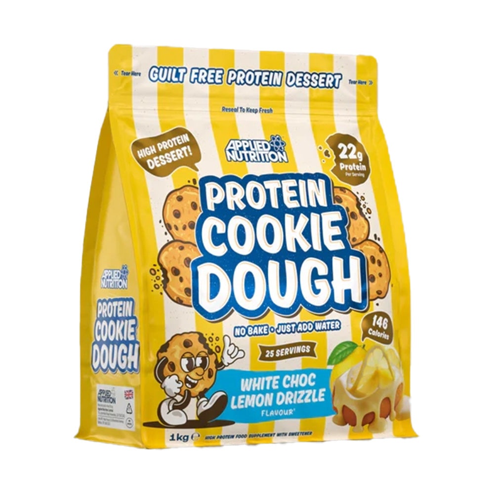 Applied Nutrition Protein Cookie Dough, 1 kg, 22g grass-fed whey & collagen per serving