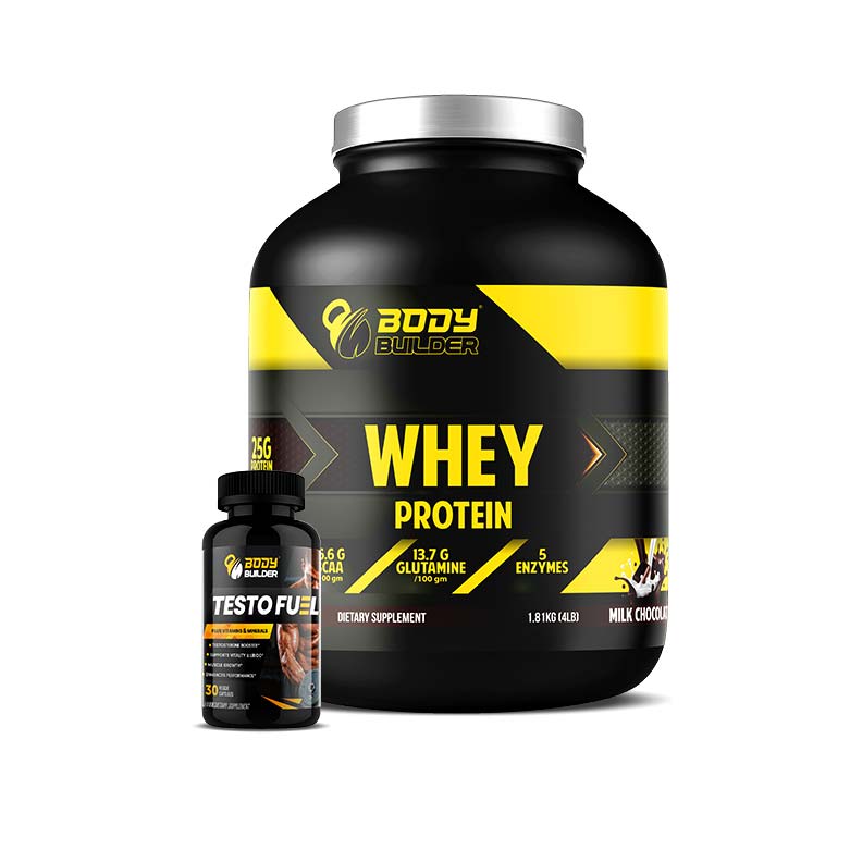 BODY BUILDER WHEY , TESTO FUEL