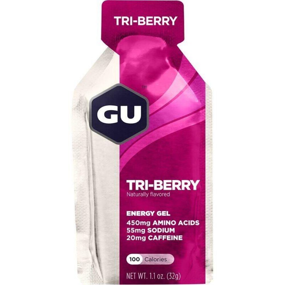 Gu Energy Gel, 1 Piece, Quick and Sustained Energy, Electrolyte Replacement